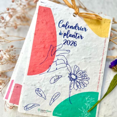 Calendrier à planter A6 2026