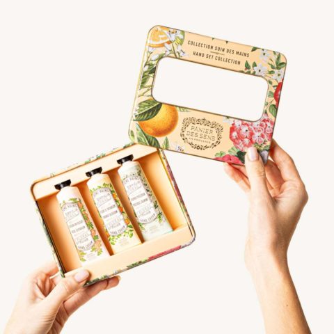 Coffret Crèmes Mains aux absolues de parfum