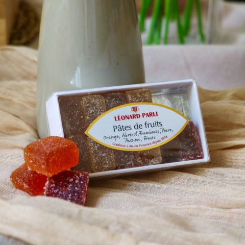 Boîte pâtes de fruits artisanales