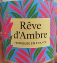 Bougie "Rêve d'Ambre"