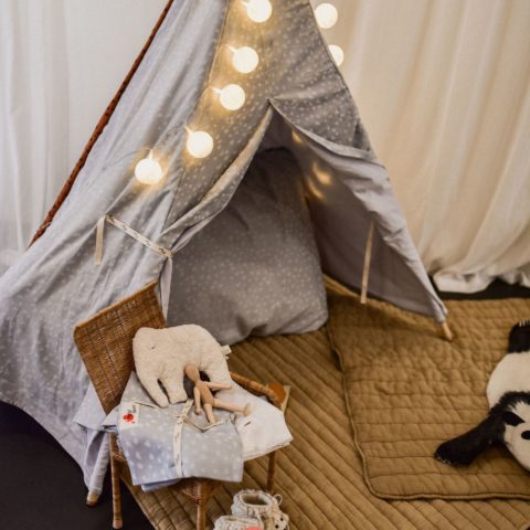 Peluche petit coussin éléphant