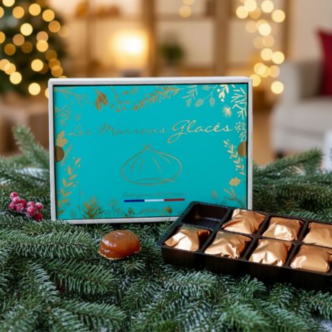 Coffret de marrons glaçés