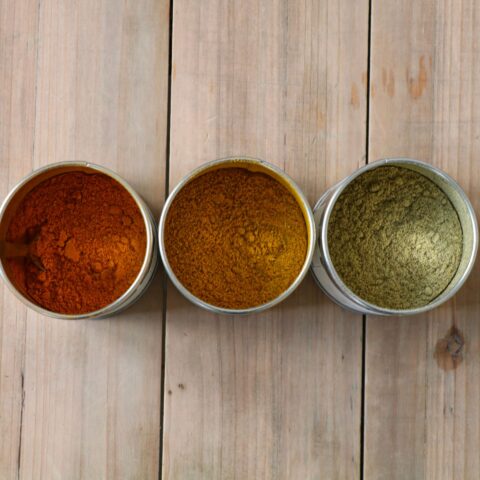 Coffret 3 épices curry