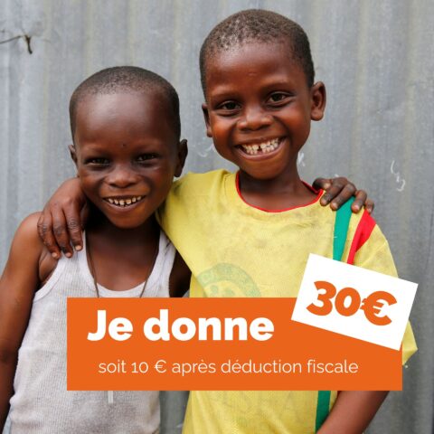 Don de 30 euros - Formation professionnelle d'un jeune