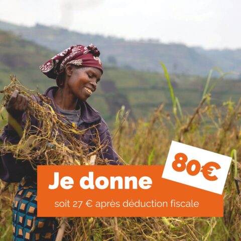 Don de 80 euros - Financement de semences et une chèvre pendant 4 ans pour des femmes du Nord Kivu