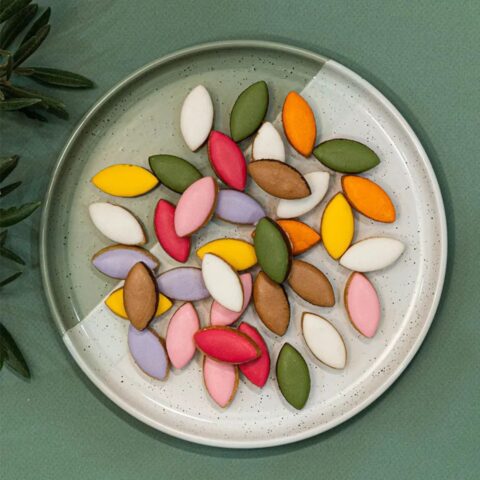 Assortiment petits calissons arlequins