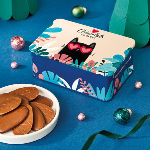 Langues de chat au caramel