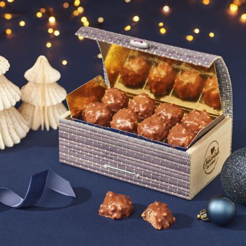 Coffret de rochers au lait
