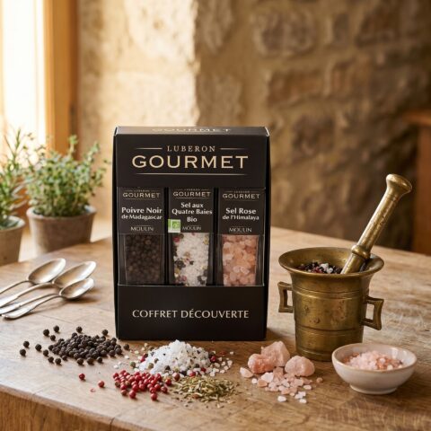 Coffret découverte 2 sels, 1 poivre