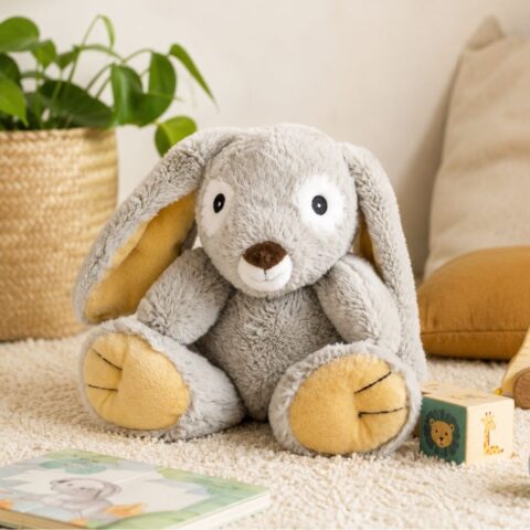 Bouillotte peluche lapin