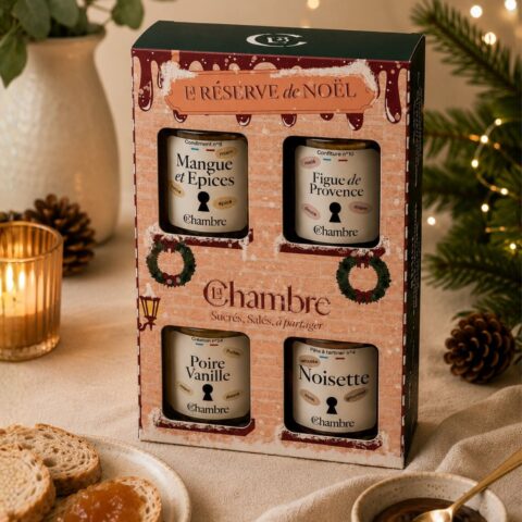 Coffret de 4 confitures de Noël